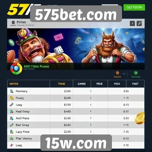 Análise das ofertas de jogos em 575bet.com